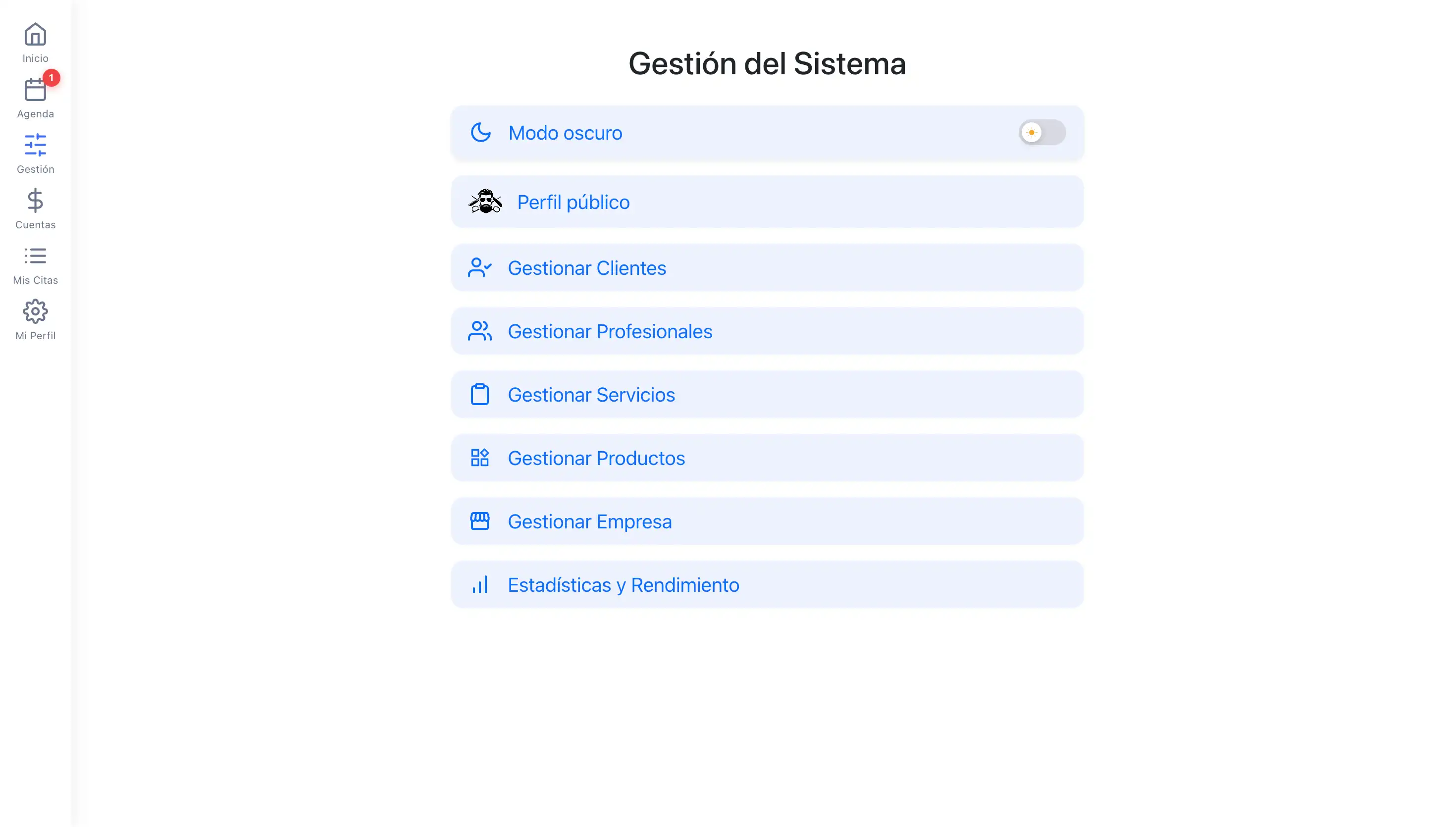 Gestión PC
